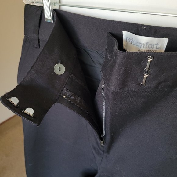 NEW Chadwick's Real Comfort Black Jeans Size 10 (302) - Picture 7 of 11